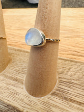 Load image into Gallery viewer, Starry Moonstone Ring No. 1 ~ 14k Gold Fill &amp; Sterling Silver
