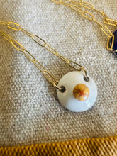 Load image into Gallery viewer, Kalidescope Necklace - 14k Gold Fill &amp; Vitreous Enamel
