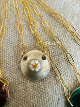 Load image into Gallery viewer, Kalidescope Necklace - 14k Gold Fill &amp; Vitreous Enamel
