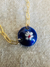 Load image into Gallery viewer, Kalidescope Necklace - 14k Gold Fill &amp; Vitreous Enamel
