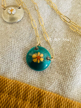 Load image into Gallery viewer, Kalidescope Necklace - 14k Gold Fill &amp; Vitreous Enamel
