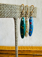 Load image into Gallery viewer, Confetti Earrings - 14k Gold Fill &amp; Vitreous Enamel
