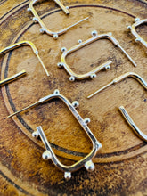 Load image into Gallery viewer, Roma Hoops ~ 14k Gold Fill &amp; Sterling Silver
