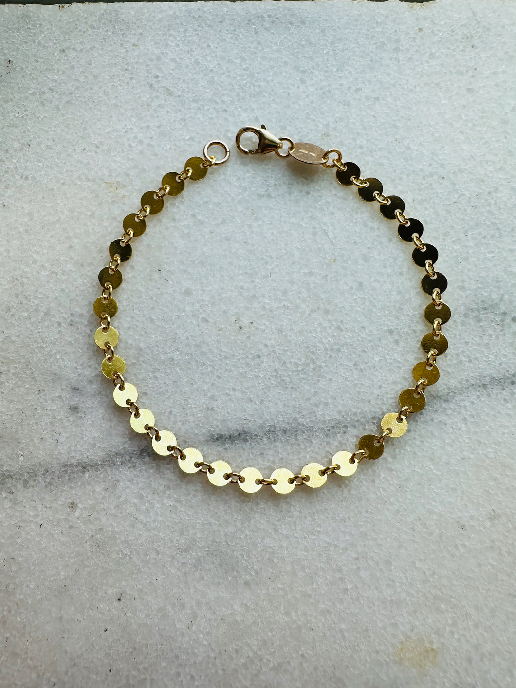 Gatsby Chain Bracelet- 14k Gold Fill