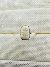 Load image into Gallery viewer, Candy Stacker Ring ~ Vitreous Enamel, Fine Silver and 14k Gold Fill
