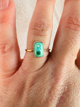 Load image into Gallery viewer, Candy Stacker Ring ~ Vitreous Enamel, Fine Silver and 14k Gold Fill
