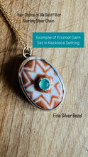 Load image into Gallery viewer, Prairie Spring Enamel Gem
