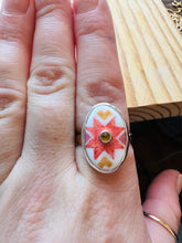 Load image into Gallery viewer, Prairie Rose Enamel Ring
