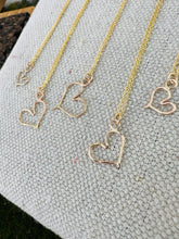 Load image into Gallery viewer, Sweetheart Necklaces ~ 14k Gold Fill
