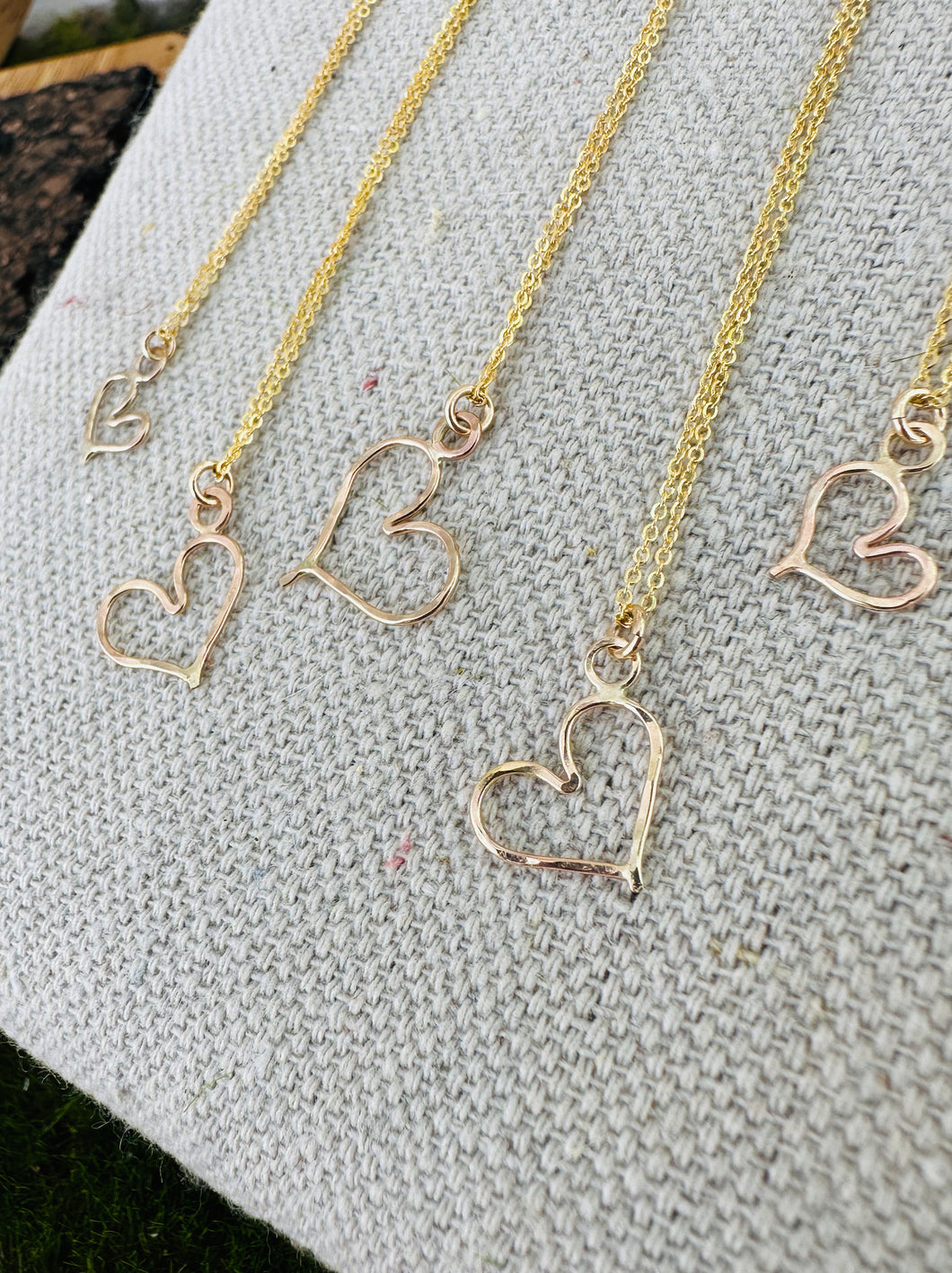 Sweetheart Necklaces ~ 14k Gold Fill