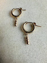 Load image into Gallery viewer, Tango Huggie Hoops - 14k Gold Fill
