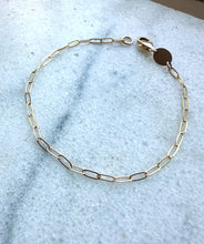 Load image into Gallery viewer, Water Chain Bracelet - 14k Gold Fill
