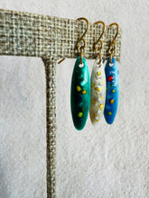 Load and play video in Gallery viewer, Confetti Earrings - 14k Gold Fill &amp; Vitreous Enamel
