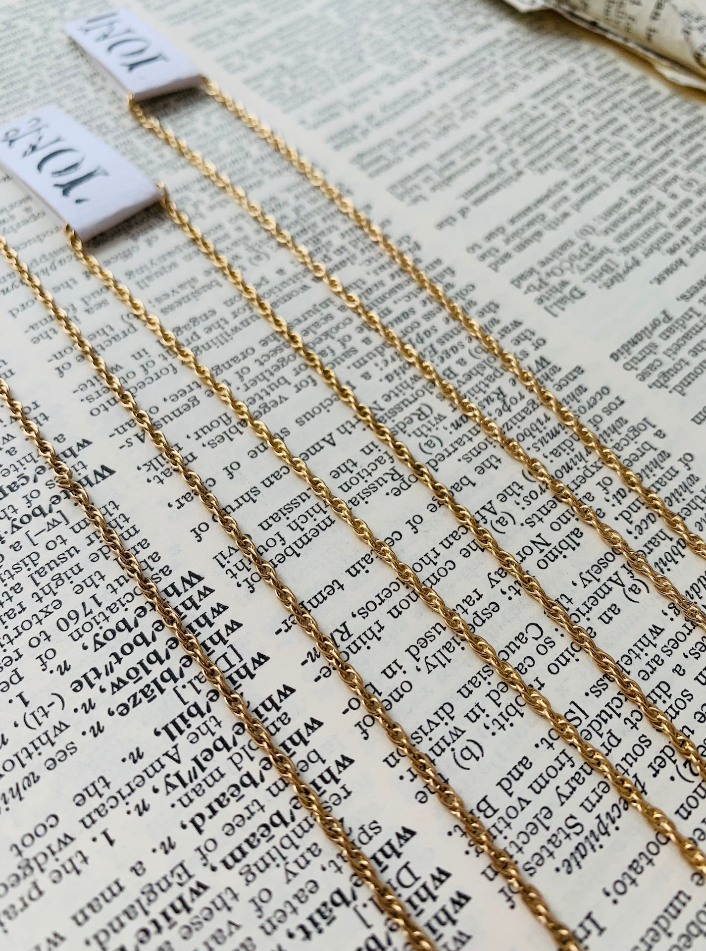 rope dictionary