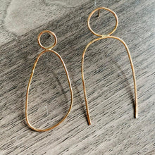 Load image into Gallery viewer, Cairn Earrings No. 5 - 14k Gold Fill - Notions of Lovely ~ Jewelry &amp; Adornments
