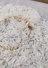 Load image into Gallery viewer, 14k Gold Fill Magic Hour Bracelet displayed on a bed of white rice
