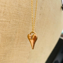 Load image into Gallery viewer, Thorn Heart Charm Necklace
